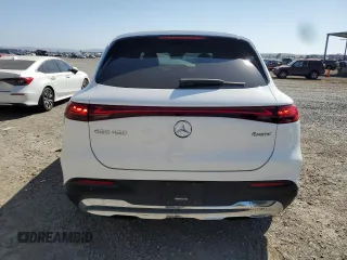 2023 Mercedes-Benz EQS with VIN 4JGDM2EB6PA016862, listed as a Copart auction lot 65168574 with 27,562 mi miles and Salvage Title. Bid and sale history available at carsss.com. Image 6.