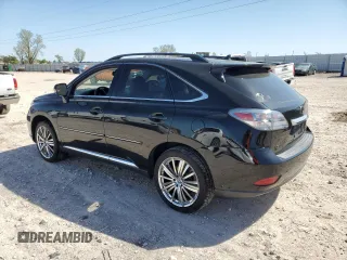 2012 Lexus RX 350 with VIN JTJZK1BA2C2412732, listed as a Copart auction lot 52936145 with 143,914 mi miles and Salvage Title. Bid and sale history available at DreamBid. Image 2.