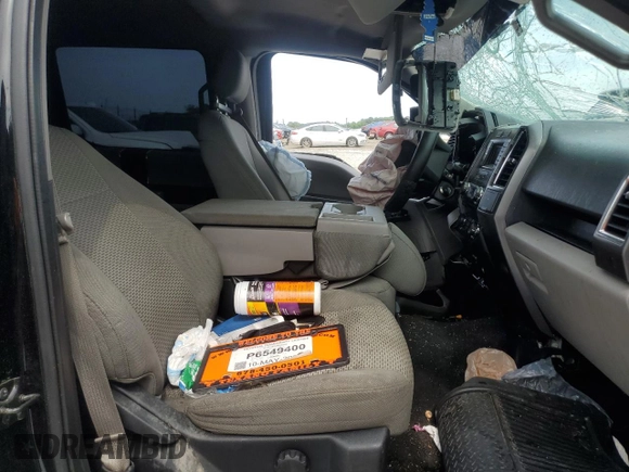 2016 Ford F-150 XL with VIN 1FTEW1CF2GFA22809, listed as a Copart auction lot 57218375 with Not provided miles and Salvage title. Bid and sale history available at DreamBid. Image 7.