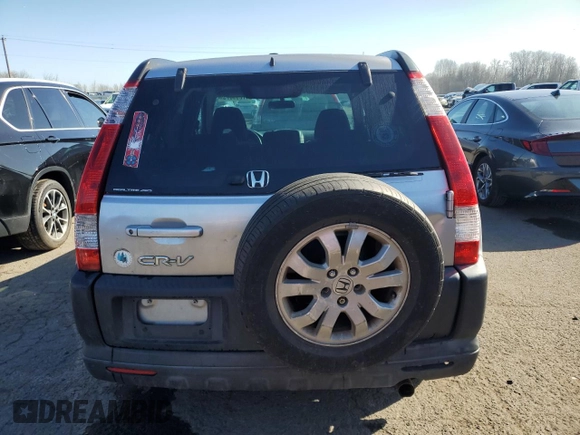 2005 Honda CR-V EX with VIN JHLRD78845C039021, listed as a Copart auction lot 47299675 with 138,037 mi miles and Salvage Title. Bid and sale history available at carsss.com. Image 6.