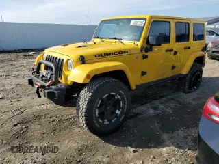2015 Jeep Wrangler Unlimited Rubicon with VIN 1C4BJWFG1FL662478, listed as a Copart auction lot 48887295 with 95,826 mi miles and Clean Title. Bid and sale history available at carsss.com. Image 1.