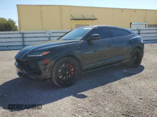 2019 Lamborghini Urus z VIN ZPBUA1ZL6KLA02282, wystawiony jako Copart lot #88714865 z przebiegiem 17 842 mil mil oraz Szkody całkowita. Historia ofert i sprzedaży dostępna na DreamBid. Obrazek 1.