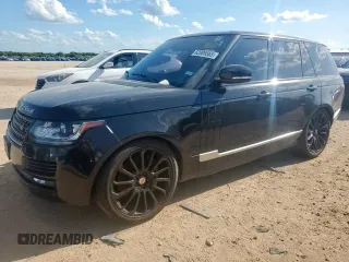 2017 Land Rover Range Rover с VIN SALGS2FE2HA353555, выставлен на аукционе Copart как лот 62909565 с пробегом 109 494 миль миль и Чистый • Clean title. История ставок и продаж доступна на DreamBid. Изображение 1.