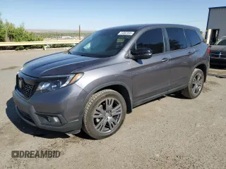 2021 Honda Passport EX-L z VIN 5FNYF8H56MB032247, wystawiony jako Copart lot #54862895 z przebiegiem 64 941 mil mil oraz Szkoda całkowita • Salvage title. Historia ofert i sprzedaży dostępna na DreamBid. Obrazek 1.