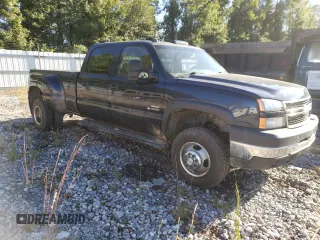 2006 Chevrolet Silverado 3500 DRW LT1 with VIN 1GCJK33D86F255841, listed as a Copart auction lot 75417924 with 212,136 mi miles and Salvage Title. Bid and sale history available at carsss.com. Image 4.