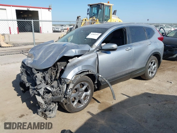 2017 Honda CR-V EX-L with VIN 7FARW1H85HE000583, listed as a IAAI auction lot 41804352 with 139,780 mi miles. Bid and sale history available at carsss.com. Image 18.