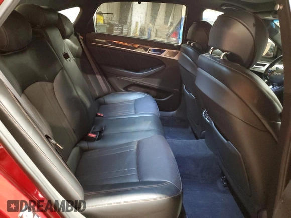 2019 Genesis G80 Sport with VIN KMHGN4JB8KU290051, listed as a Copart auction lot 75885264 with 42,625 mi miles and Salvage Title. Bid and sale history available at DreamBid. Image 10.