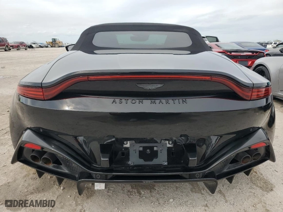 2023 Aston Martin Vantage with VIN SCFSMGBW9PGP08760, listed as a Copart auction lot 74983814 with 1,916 mi miles and Non Repairable. Bid and sale history available at carsss.com. Image 6.