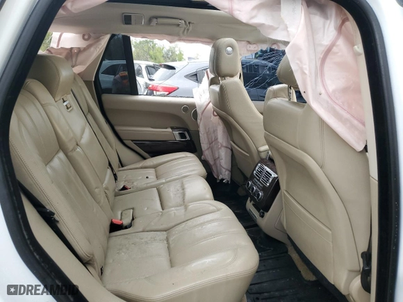 2014 Land Rover Range Rover Supercharged with VIN SALGS2EF0EA129531, listed as a Copart auction lot 48492315 with 0 mi miles and Salvage Title. Bid and sale history available at carsss.com. Image 11.