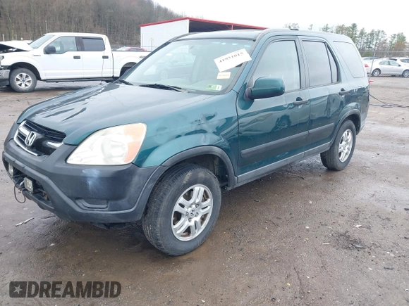2002 Honda CR-V EX with VIN SHSRD788X2U000471, listed as a IAAI auction lot 41951015 with 137,976 mi miles. Bid and sale history available at carsss.com. Image 19.