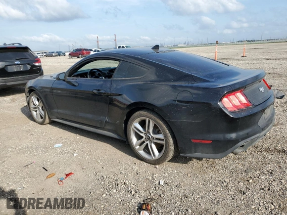 2021 Ford Mustang EcoBoost with VIN 1FA6P8THXM5102166, listed as a Copart auction lot 51295965 with 52,342 mi miles and Salvage Title. Bid and sale history available at carsss.com. Image 2.