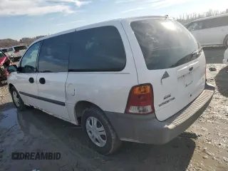 2002 Ford Windstar LX with VIN 2FMZA504X2BB27923, listed as a Copart auction lot 43939445 with 102,133 mi miles and Salvage Title. Bid and sale history available at carsss.com. Image 2.
