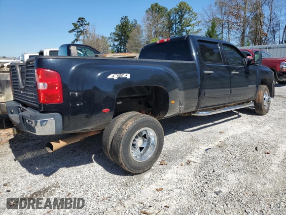 2008 Chevrolet Silverado 3500HD DRW LTZ with VIN 1GCJK33658F111202, listed as a Copart auction lot 48183765 with 124,859 mi miles and Salvage Title. Bid and sale history available at carsss.com. Image 3.