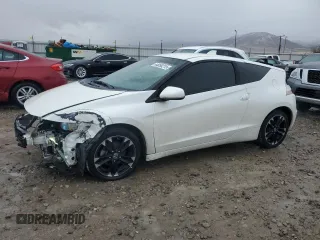 2015 Honda CR-Z EX with VIN JHMZF1D65FS001201, listed as a Copart auction lot 44050215 with 59,604 mi miles and Salvage Title. Bid and sale history available at carsss.com. Image 1.