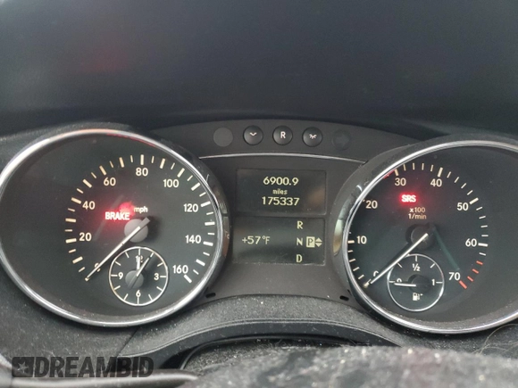 2006 Mercedes-Benz R-Class 3.5L with VIN 4JGCB65E66A032190, listed as a Copart auction lot 81370964 with 175,337 mi miles and Clean Title. Bid and sale history available at carsss.com. Image 9.