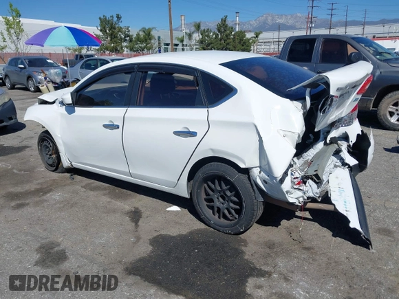 2015 Nissan Sentra S with VIN 3N1AB7AP8FY315861, listed as a IAAI auction lot 41862443 with 157,842 mi miles and . Bid and sale history available at DreamBid. Image 3.