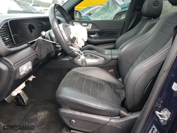 2021 Mercedes-Benz GLE with VIN 4JGFB4KB8MA378508, listed as a Copart auction lot 45896325 with 46,441 mi miles and Salvage Title. Bid and sale history available at carsss.com. Image 7.