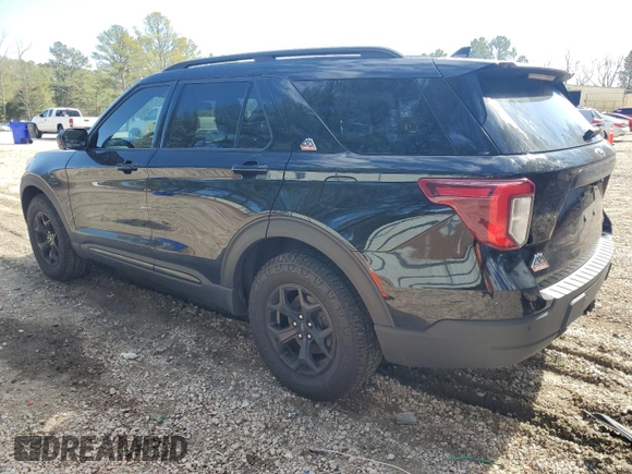 2023 Ford Explorer Timberline with VIN 1FMSK8JH8PGA13730, listed as a Copart auction lot 46119585 with 25,981 mi miles and Salvage Title. Bid and sale history available at carsss.com. Image 2.