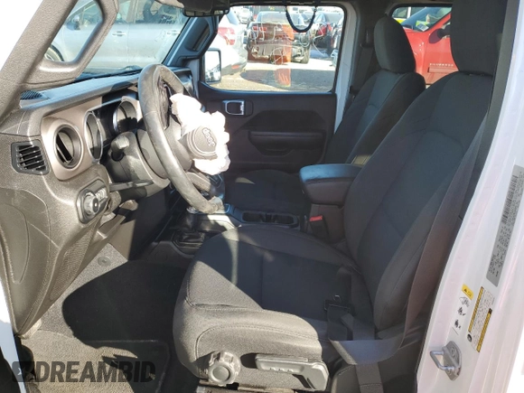 2018 Jeep Wrangler Unlimited Sport S with VIN 1C4HJXDN3JW302976, listed as a Copart auction lot 56457455 with 97,859 mi miles and Non repairable. Bid and sale history available at DreamBid. Image 7.