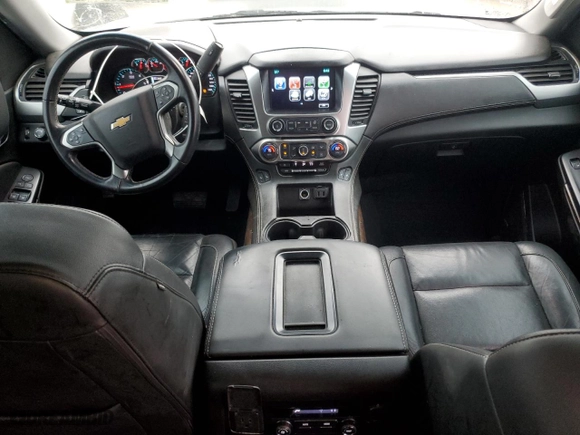 2019 Chevrolet Tahoe LT with VIN 1GNSCBKC4KR220508, listed as a Copart auction lot 45204465 with 110,188 mi miles and Salvage Title. Bid and sale history available at carsss.com. Image 8.