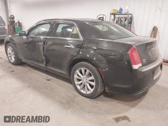 2017 Chrysler 300 with VIN 2C3CCAKG1HH566734, listed as a IAAI auction lot 41416637 with 235,828 mi miles. Bid and sale history available at carsss.com. Image 3.
