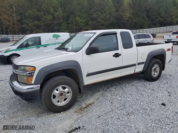 2007 Chevrolet Colorado LT w/1LT with VIN 1GCDS19EX78203344, listed as a Copart auction lot 79651574 with 256,444 mi miles and Salvage Title. Bid and sale history available at carsss.com. Image 1.
