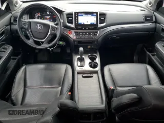 2019 Honda Ridgeline RTL-T with VIN 5FPYK3F63KB019325, listed as a Copart auction lot 43327725 with 63,124 mi miles and Salvage title. Bid and sale history available at DreamBid. Image 8.