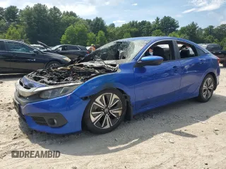 2017 Honda Civic EX-L с VIN 19XFC1F70HE209432, выставлен на аукционе Copart как лот 63091915 с пробегом Не указан миль и Списание • Salvage title. История ставок и продаж доступна на DreamBid. Изображение 1.