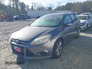 2014 Ford Focus SE with VIN 1FADP3F2XEL315908, listed as a IAAI auction lot 41843004 with 114,203 mi miles. Bid and sale history available at carsss.com. Image 2.
