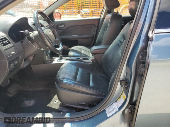 2011 Ford Fusion SEL with VIN 3FAHP0JA5BR340842, listed as a Copart auction lot 55117615 with 106,611 mi miles and Salvage Title. Bid and sale history available at DreamBid. Image 7.