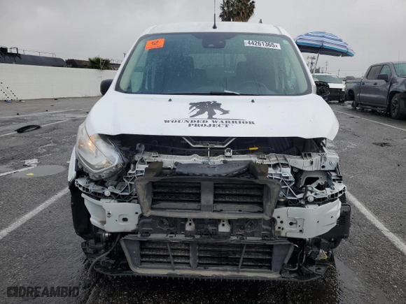 2019 Ford Transit Connect Wagon XL with VIN NM0GE9E28K1391181, listed as a Copart auction lot 44261365 with 52,441 mi miles and Salvage Title. Bid and sale history available at carsss.com. Image 5.