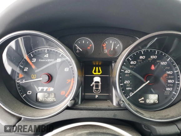 2010 Audi TTS z VIN TRUK1AFK3A1021009, wystawiony jako Copart lot #45598215 z przebiegiem 80 615 mil mil oraz Szkoda całkowita • Salvage title. Historia ofert i sprzedaży dostępna na DreamBid. Obrazek 9.