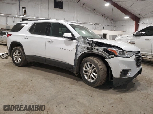 2019 Chevrolet Traverse LT Cloth z VIN 1GNEVGKW4KJ192741, wystawiony jako Copart lot #48424715 z przebiegiem 89 369 mil mil oraz Szkoda całkowita • Salvage title. Historia ofert i sprzedaży dostępna na DreamBid. Obrazek 4.
