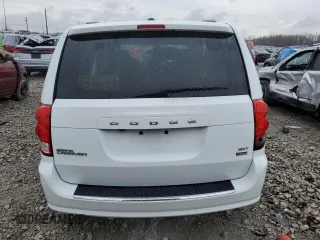 2017 Dodge Grand Caravan SXT with VIN 2C4RDGCG4HR863320, listed as a Copart auction lot 45741594 with 156,137 mi miles and Salvage Title. Bid and sale history available at DreamBid. Image 6.