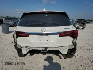 2016 Acura MDX with VIN 5FRYD3H22GB019710, listed as a Copart auction lot 53051735 with 82,152 mi miles and Salvage Title. Bid and sale history available at carsss.com. Image 6.