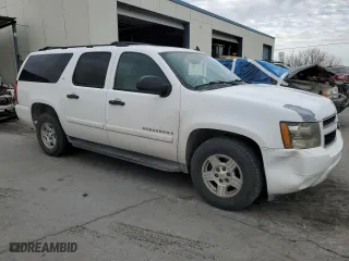 2007 Chevrolet Suburban LTZ with VIN 3GNFC16037G201208, listed as a Copart auction lot 88788015 with 136,833 mi miles and Salvage Title. Bid and sale history available at carsss.com. Image 4.