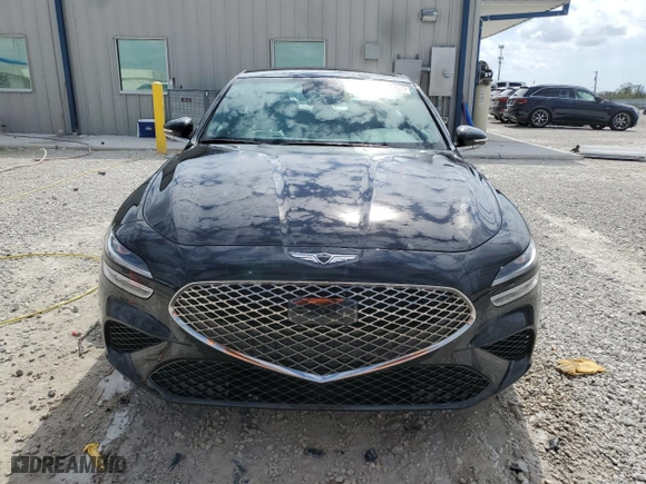 2025 Genesis G70 2.5T with VIN KMTG34SCXSU153213, listed as a Copart auction lot 44828435 with 6,044 mi miles and Clean Title. Bid and sale history available at carsss.com. Image 5.