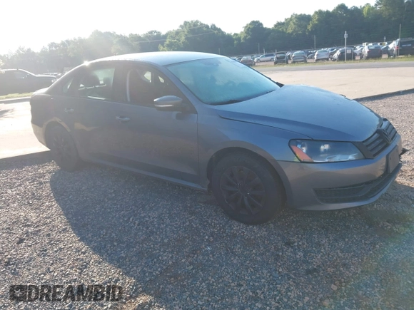 2013 Volkswagen Passat S with VIN 1VWAP7A31DC022348, listed as a IAAI auction lot 42666484 with 174,540 mi miles and . Bid and sale history available at DreamBid. Image 1.