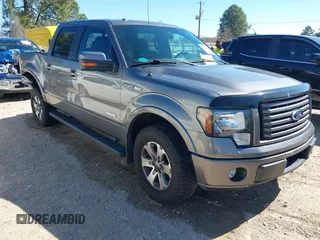 2012 Ford F-150 XL with VIN 1FTFW1CT6CFC16540, listed as a IAAI auction lot 41596952 with 76,698 mi miles. Bid and sale history available at carsss.com. Image 1.