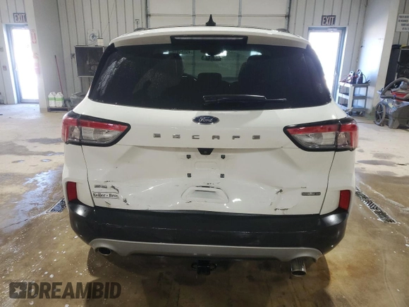 2020 Ford Escape SE Sport Hybrid with VIN 1FMCU9BZ0LUC28736, listed as a Copart auction lot 45525015 with 65,481 mi miles and Salvage Title. Bid and sale history available at DreamBid. Image 6.