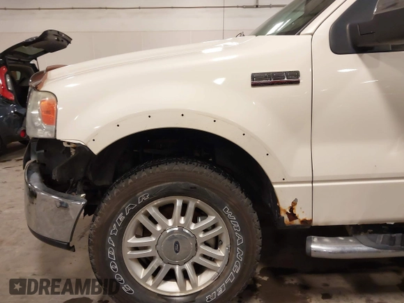 2008 Ford F-150 XLT with VIN 1FTPW14VX8FB40574, listed as a IAAI auction lot 41838267 with 171,069 mi miles. Bid and sale history available at carsss.com. Image 17.