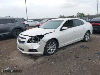 2013 Chevrolet Malibu ECO with VIN 1G11F5SR6DF162447, listed as a IAAI auction lot 41705059 with 168,670 mi miles. Bid and sale history available at carsss.com. Image 2.
