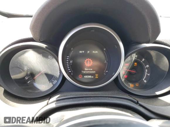 2018 FIAT 500X Trekking z VIN ZFBCFYCB9JP642560, wystawiony jako Copart lot #59394735 z przebiegiem 48 096 mil mil oraz Szkoda całkowita • Salvage title. Historia ofert i sprzedaży dostępna na DreamBid. Obrazek 9.