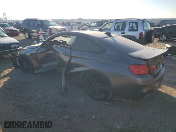 2016 BMW M4 with VIN WBS3R9C51GK336746, listed as a Copart auction lot 37177364 with 55,878 mi miles. Bid and sale history available at carsss.com. Image 2.