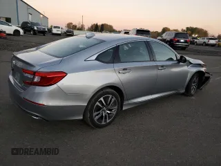 2020 Honda Accord with VIN 1HGCV3F18LA005253, listed as a Copart auction lot 79572804 with 60,055 mi miles and Salvage Title. Bid and sale history available at DreamBid. Image 3.