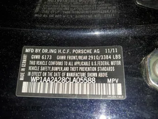 2012 Porsche Cayenne z VIN WP1AA2A28CLA05588, wystawiony jako Copart lot #54973895 z przebiegiem 189 838 mil mil oraz Czysty tytuł • Clean title. Historia ofert i sprzedaży dostępna na DreamBid. Obrazek 13.