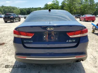 2016 Kia Optima LX with VIN 5XXGT4L33GG006600, listed as a Copart auction lot 61467435 with 92,217 mi miles and Salvage title. Bid and sale history available at DreamBid. Image 6.