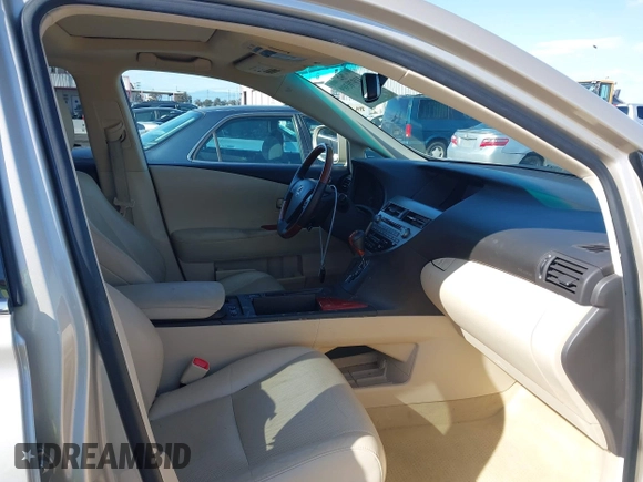 2012 Lexus RX 350 with VIN JTJZK1BA8C2413092, listed as a IAAI auction lot 41970309 with 85,560 mi miles and . Bid and sale history available at DreamBid. Image 5.