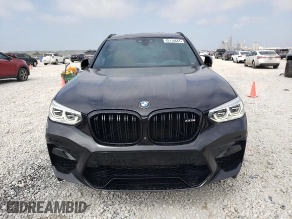 2020 BMW X3 M Competition with VIN 5YMTS0C00L9B84014, listed as a Copart auction lot 45115844 with 45,311 mi miles. Bid and sale history available at carsss.com. Image 5.