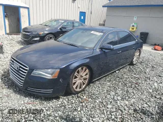 2013 Audi A8 L 3.0L with VIN WAURGAFD0DN003358, listed as a Copart auction lot 55416175 with 114,973 mi miles and Salvage Title. Bid and sale history available at carsss.com. Image 1.
